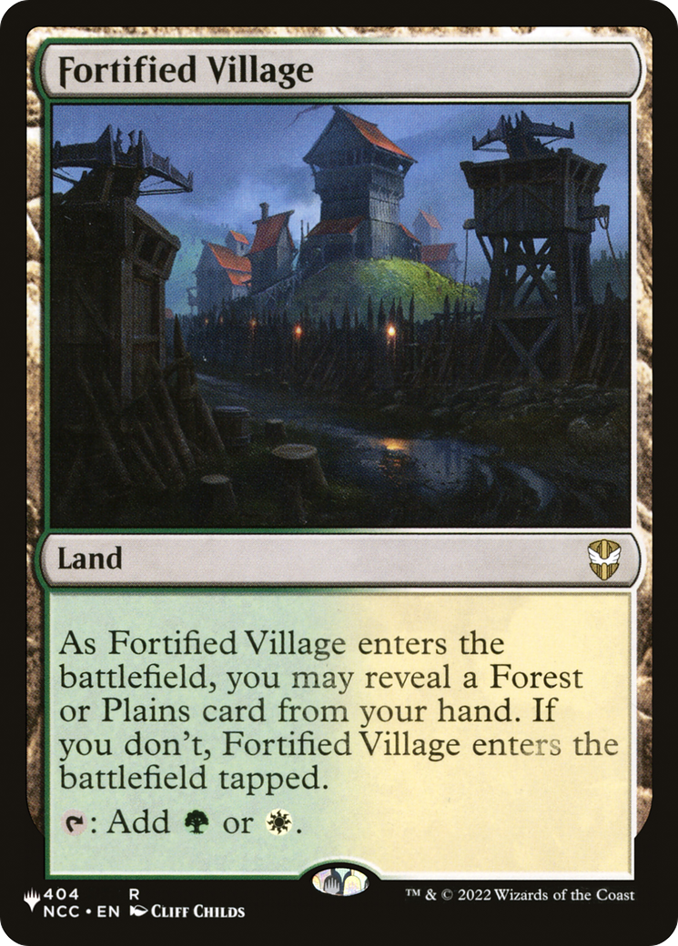 Fortified Village [The List] | L.A. Mood Comics and Games