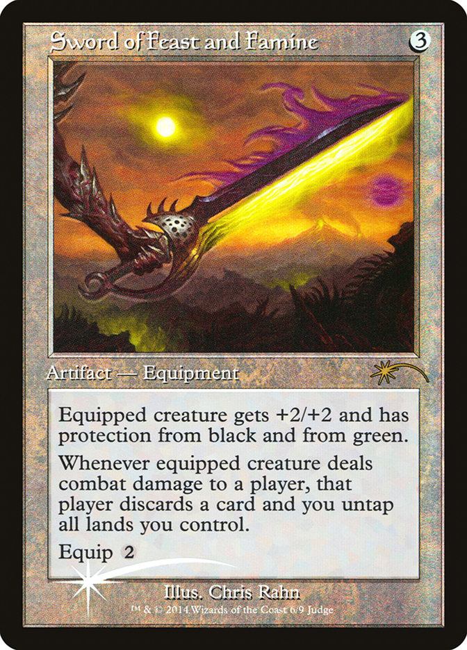 Sword of Feast and Famine [Judge Gift Cards 2014] | L.A. Mood Comics and Games