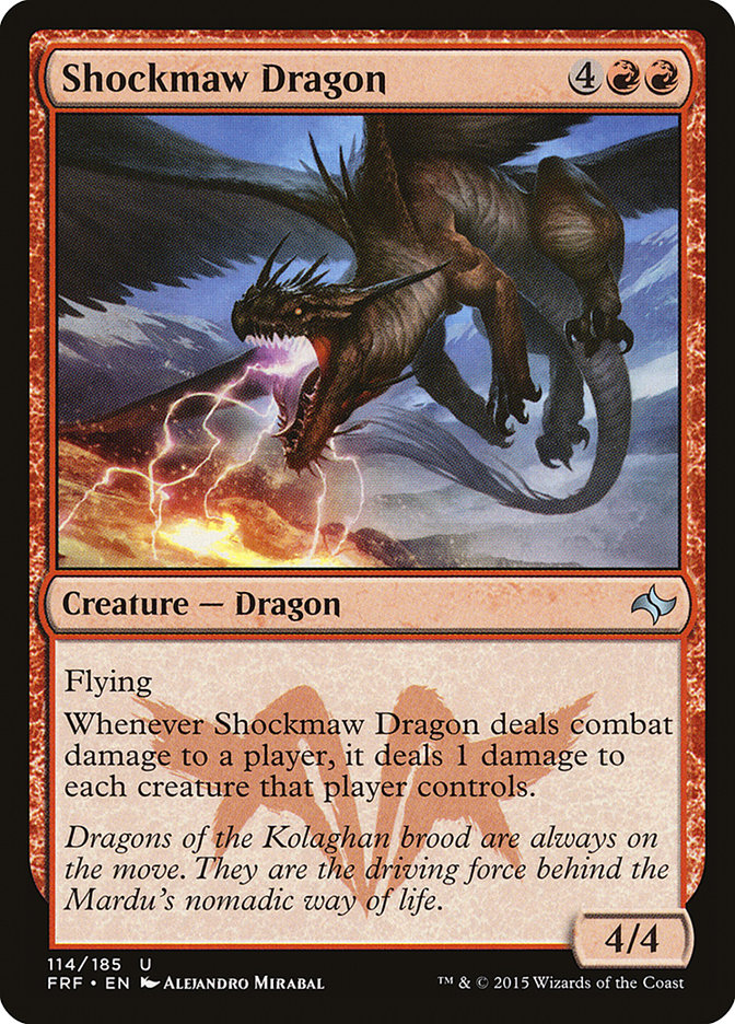 Shockmaw Dragon [Fate Reforged] | L.A. Mood Comics and Games