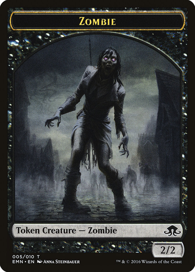 Zombie Token (005/010) [Eldritch Moon Tokens] | L.A. Mood Comics and Games