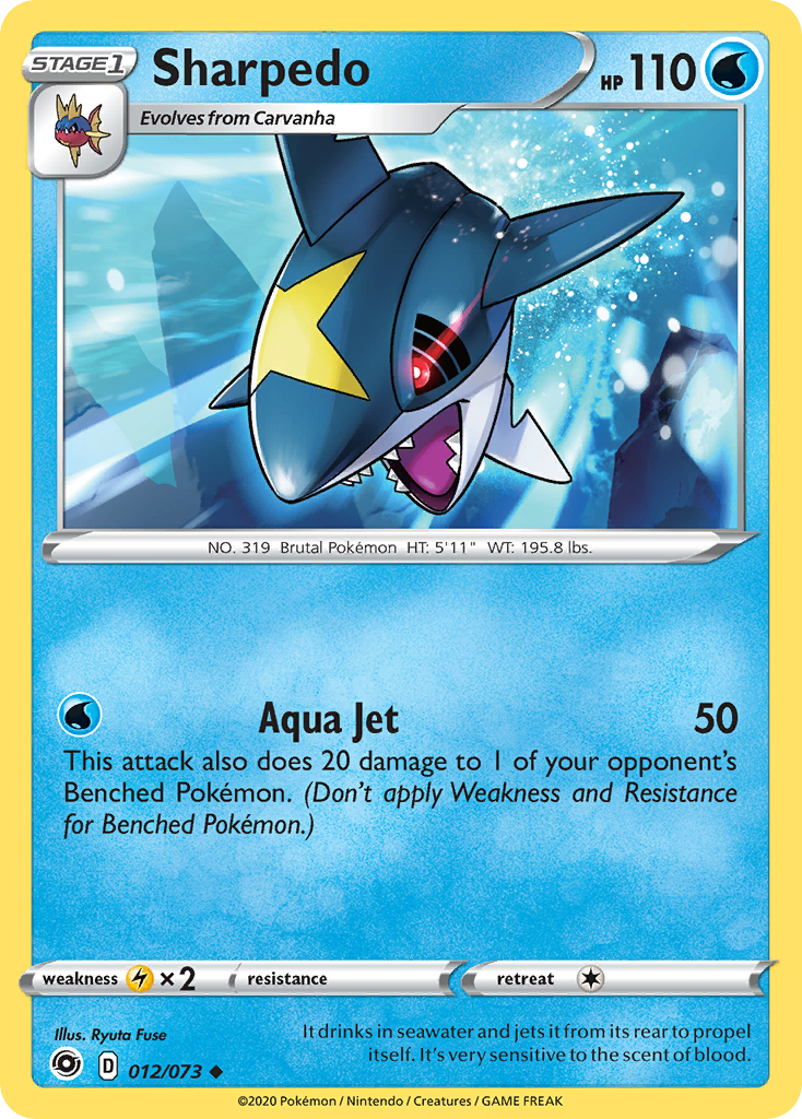 Sharpedo (012/073) [Sword & Shield: Champion's Path] | L.A. Mood Comics and Games