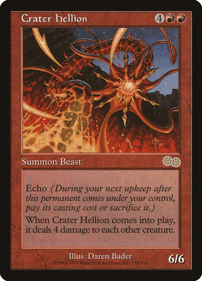 Crater Hellion [Urza's Saga] | L.A. Mood Comics and Games