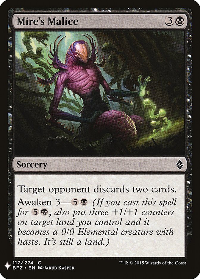 Mire's Malice [Mystery Booster] | L.A. Mood Comics and Games