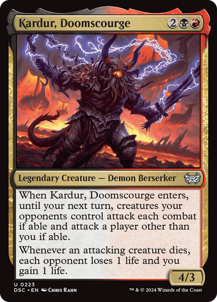 Kardur, Doomscourge [Duskmourn: House of Horror Commander] | L.A. Mood Comics and Games