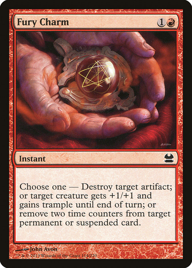 Fury Charm [Modern Masters] | L.A. Mood Comics and Games
