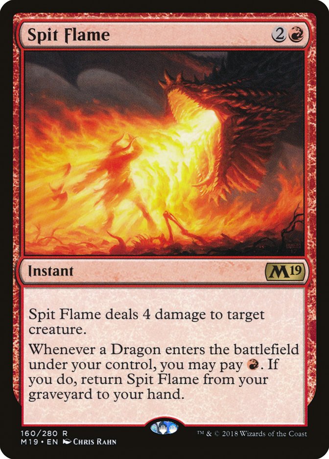Spit Flame [Core Set 2019] | L.A. Mood Comics and Games