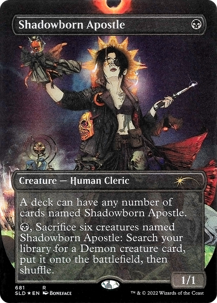 Shadowborn Apostle (681) (Borderless) [Secret Lair Drop Promos] | L.A. Mood Comics and Games