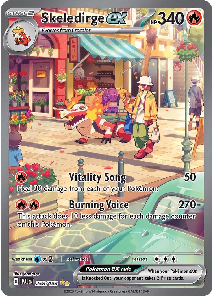 Skeledirge ex (258/193) [Scarlet & Violet: Paldea Evolved] | L.A. Mood Comics and Games
