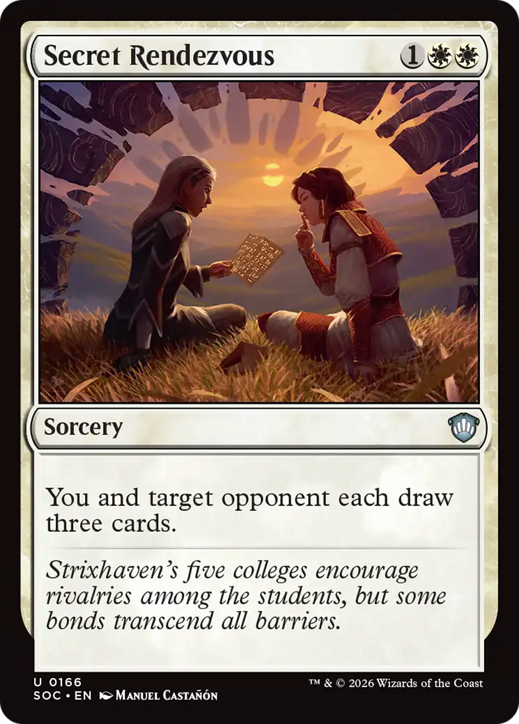 Secret Rendezvous [Secrets of Strixhaven Commander] | L.A. Mood Comics and Games