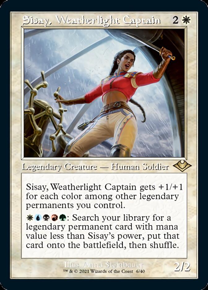 Sisay, Weatherlight Captain (Retro) [Modern Horizons] | L.A. Mood Comics and Games