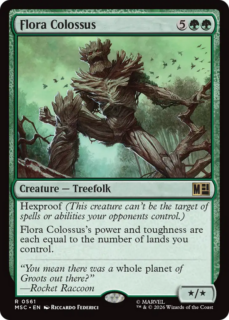 Flora Colossus [Marvel Super Heroes Commander] | L.A. Mood Comics and Games