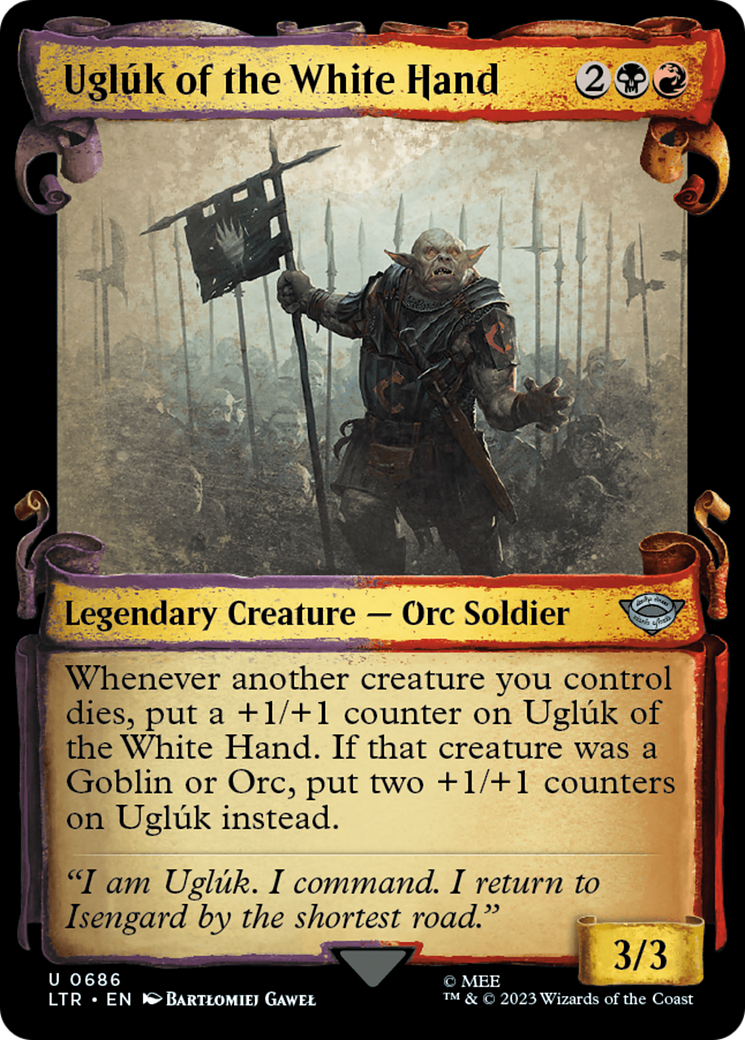 Ugluk of the White Hand [The Lord of the Rings: Tales of Middle-Earth Showcase Scrolls] | L.A. Mood Comics and Games