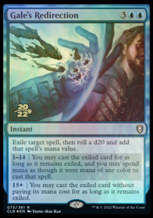 Gale's Redirection [Commander Legends: Battle for Baldur's Gate Prerelease Promos] | L.A. Mood Comics and Games
