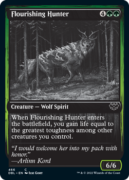 Flourishing Hunter [Innistrad: Double Feature] | L.A. Mood Comics and Games