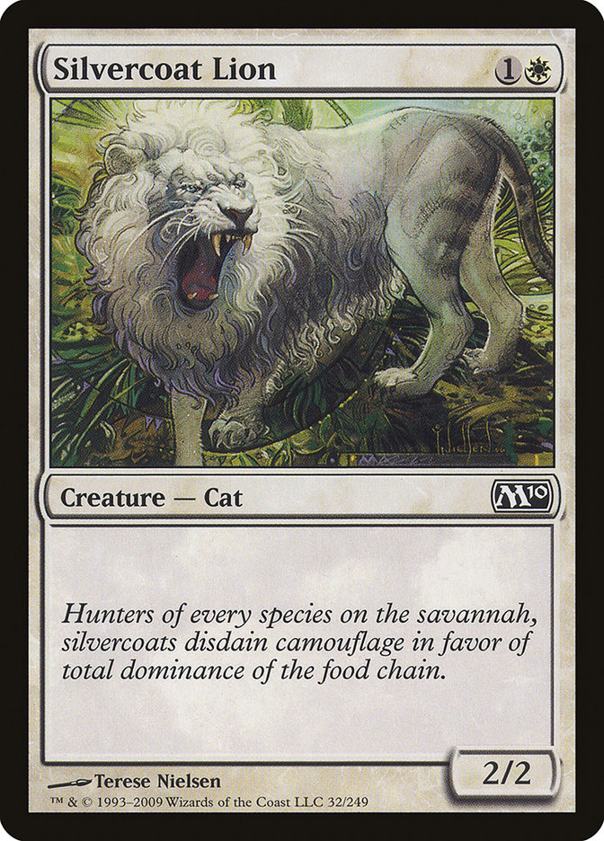 Silvercoat Lion [Magic 2010] | L.A. Mood Comics and Games