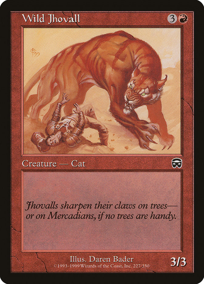 Wild Jhovall [Mercadian Masques] | L.A. Mood Comics and Games