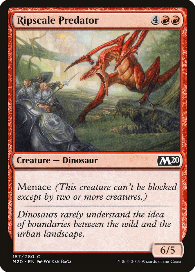 Ripscale Predator [Core Set 2020] | L.A. Mood Comics and Games