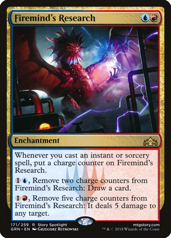 Firemind's Research [Guilds of Ravnica] | L.A. Mood Comics and Games