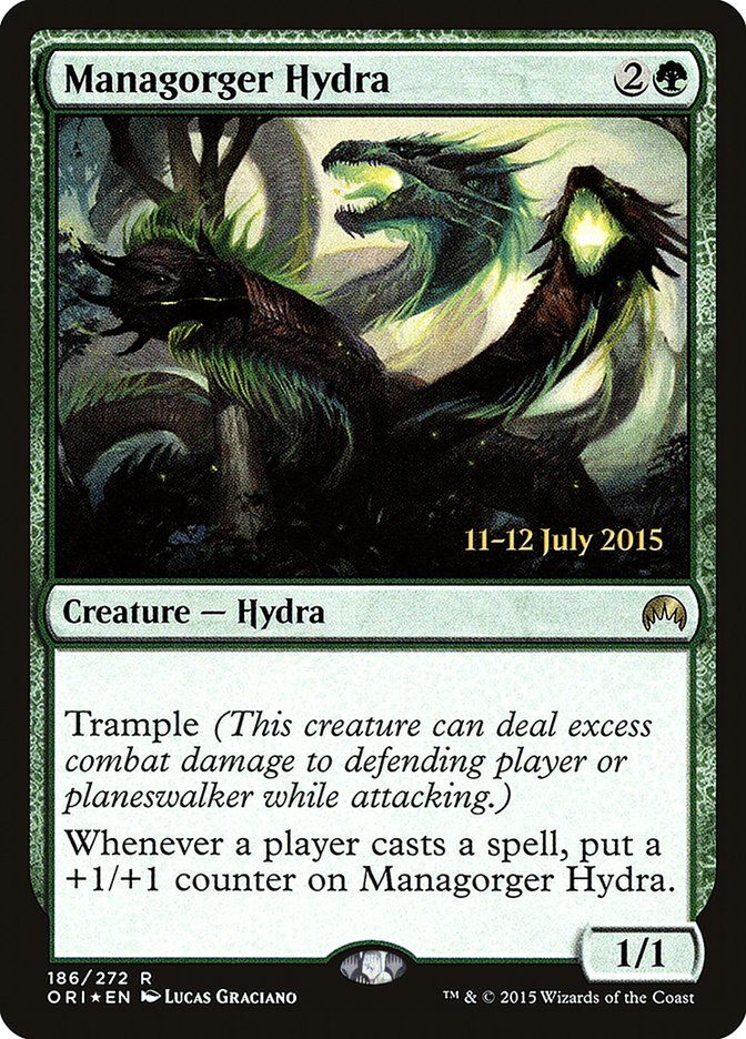 Managorger Hydra [Magic Origins Prerelease Promos] | L.A. Mood Comics and Games