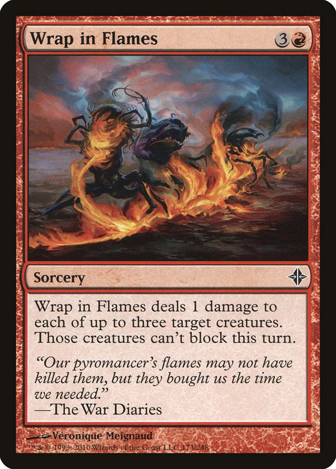 Wrap in Flames [Rise of the Eldrazi] | L.A. Mood Comics and Games