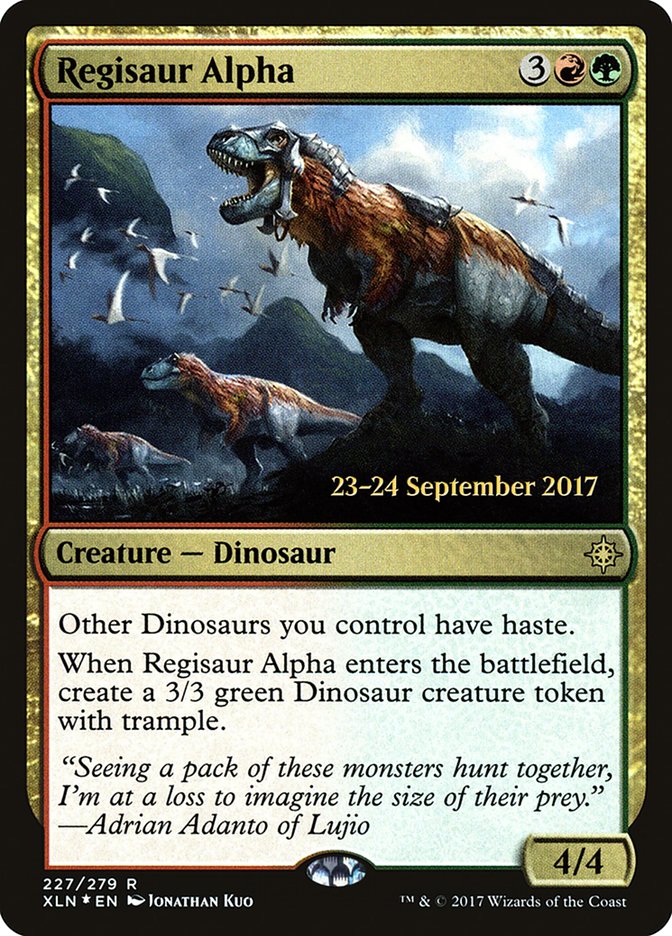 Regisaur Alpha [Ixalan Prerelease Promos] | L.A. Mood Comics and Games