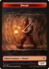 Soldier (UMA) // Dwarf (ELD) Double-Sided Token [The List] | L.A. Mood Comics and Games