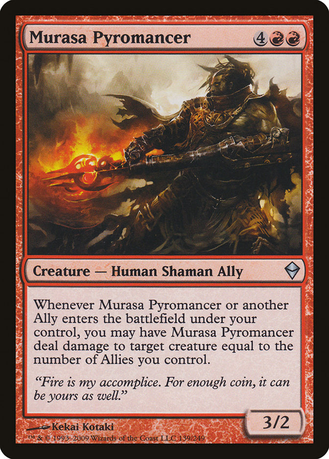Murasa Pyromancer [Zendikar] | L.A. Mood Comics and Games