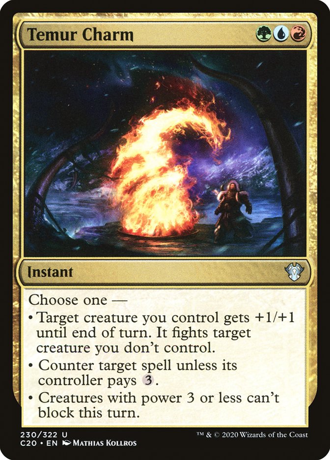 Temur Charm [Commander 2020] | L.A. Mood Comics and Games