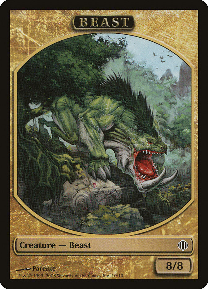 Beast Token [Shards of Alara Tokens] | L.A. Mood Comics and Games