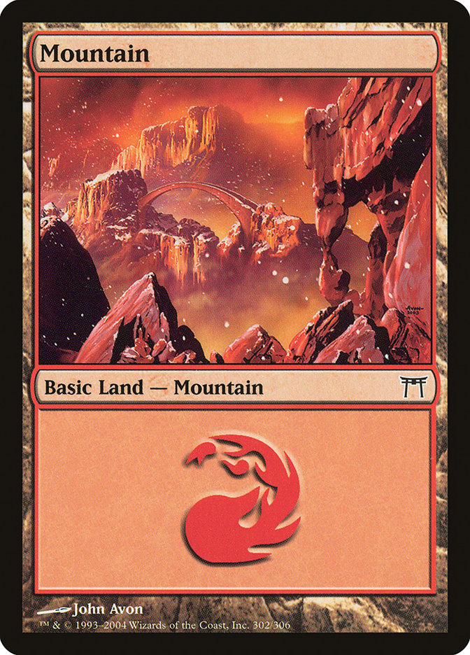 Mountain (302) [Champions of Kamigawa] | L.A. Mood Comics and Games