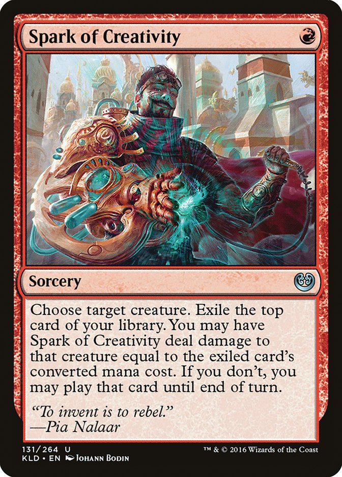 Spark of Creativity [Kaladesh] | L.A. Mood Comics and Games