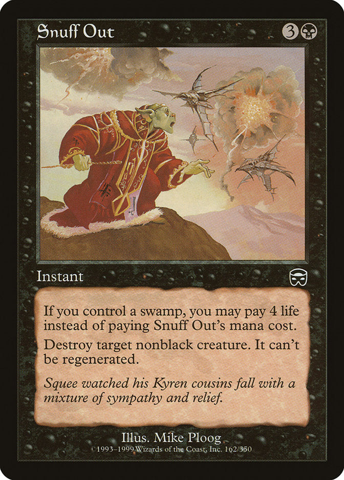 Snuff Out [Mercadian Masques] | L.A. Mood Comics and Games