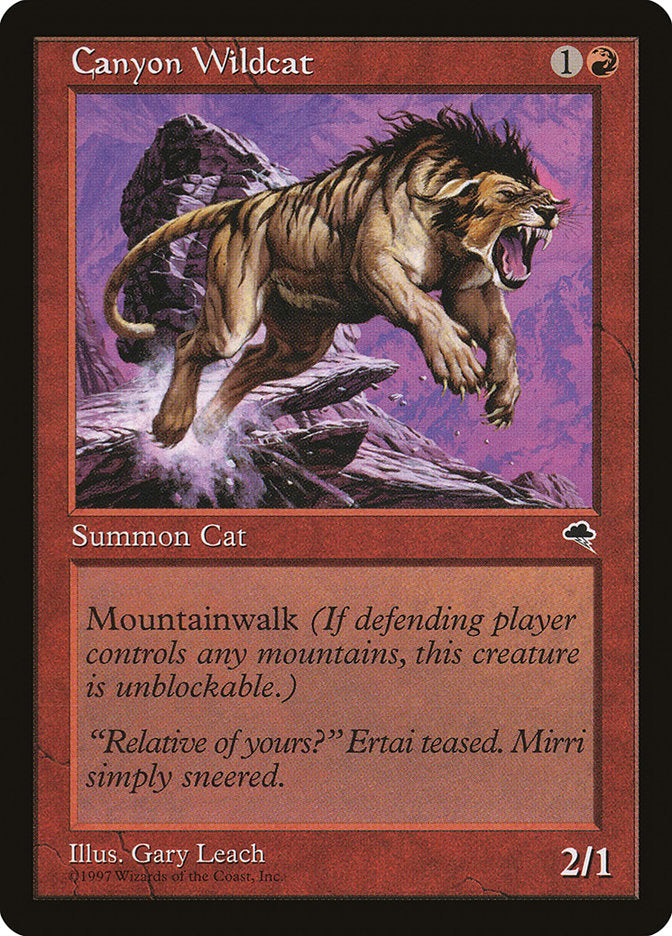 Canyon Wildcat [Tempest] | L.A. Mood Comics and Games