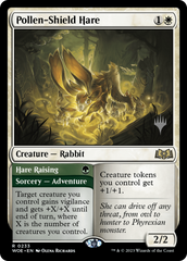 Pollen-Shield Hare // Hare Raising (Promo Pack) [Wilds of Eldraine Promos] | L.A. Mood Comics and Games