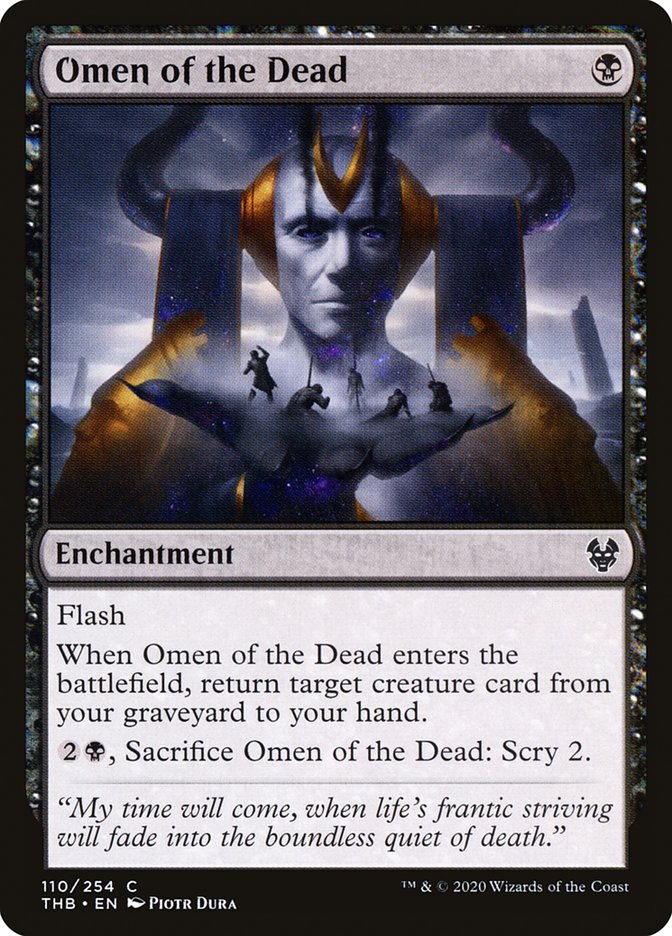 Omen of the Dead [Theros Beyond Death] | L.A. Mood Comics and Games