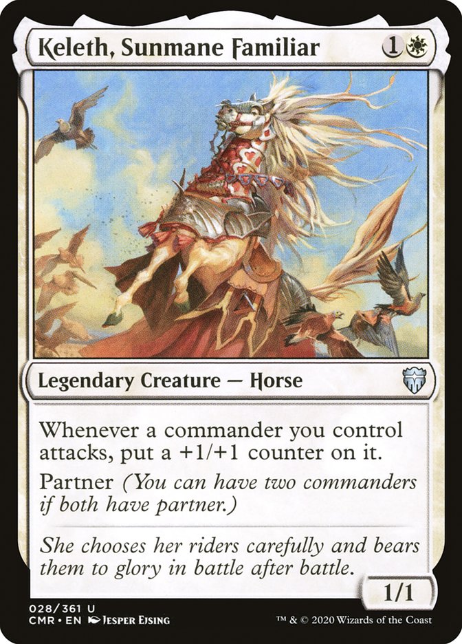 Keleth, Sunmane Familiar [Commander Legends] | L.A. Mood Comics and Games