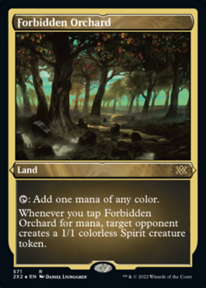 Forbidden Orchard (Foil Etched) [Double Masters 2022] | L.A. Mood Comics and Games