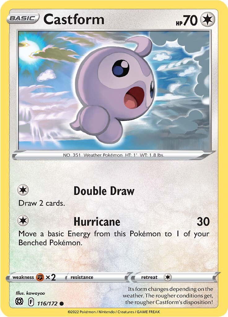 Castform (116/172) [Sword & Shield: Brilliant Stars] | L.A. Mood Comics and Games
