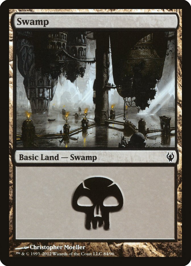 Swamp (84) [Duel Decks: Izzet vs. Golgari] | L.A. Mood Comics and Games