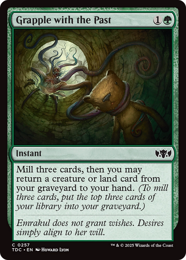 Grapple with the Past [Tarkir: Dragonstorm Commander] | L.A. Mood Comics and Games