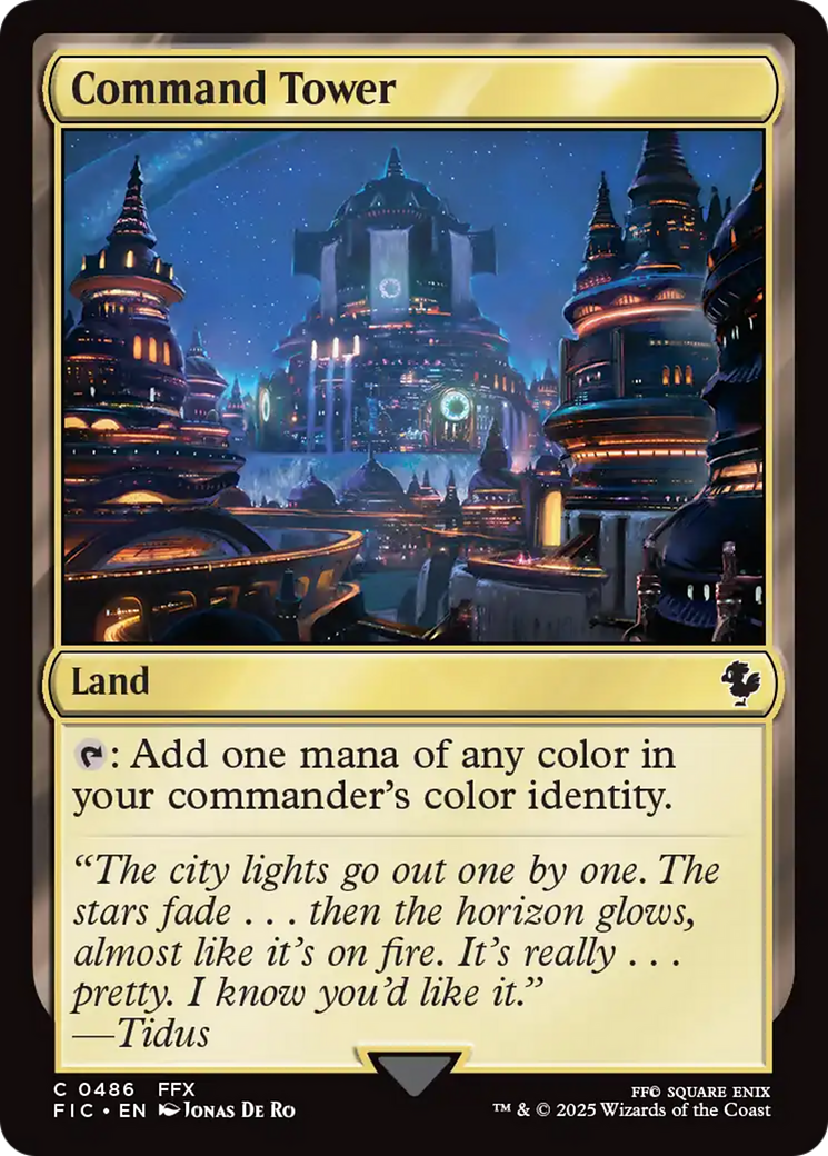 Command Tower (0486) [FINAL FANTASY Commander] | L.A. Mood Comics and Games