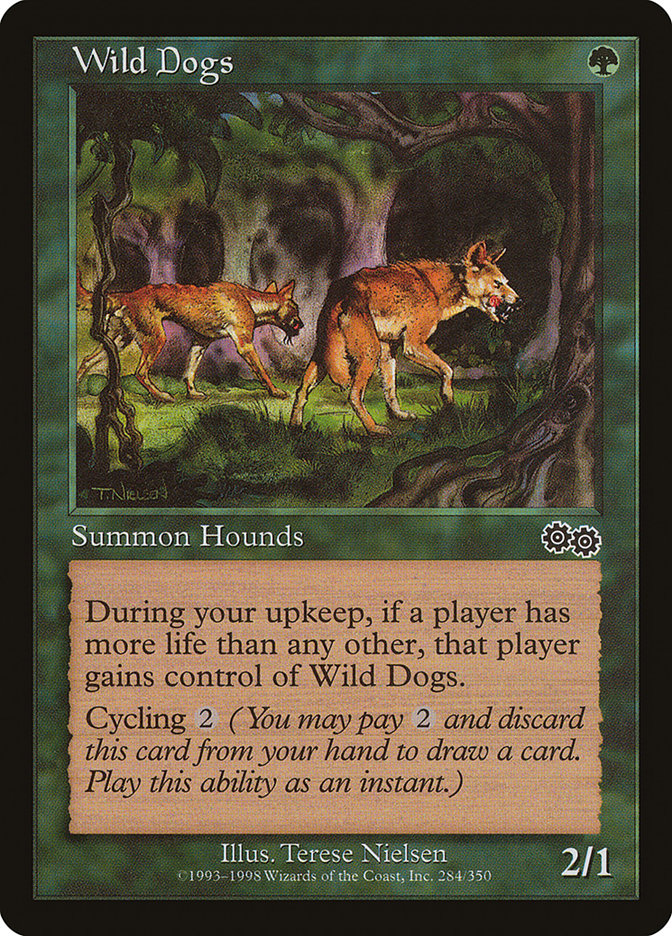 Wild Dogs [Urza's Saga] | L.A. Mood Comics and Games