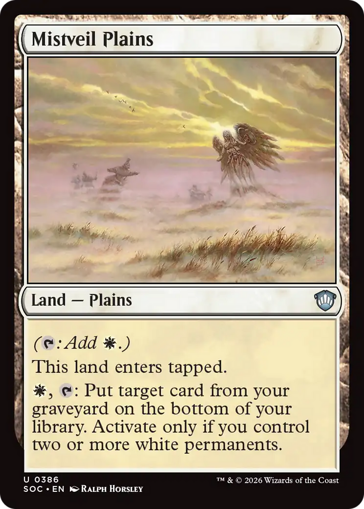 Mistveil Plains [Secrets of Strixhaven Commander] | L.A. Mood Comics and Games