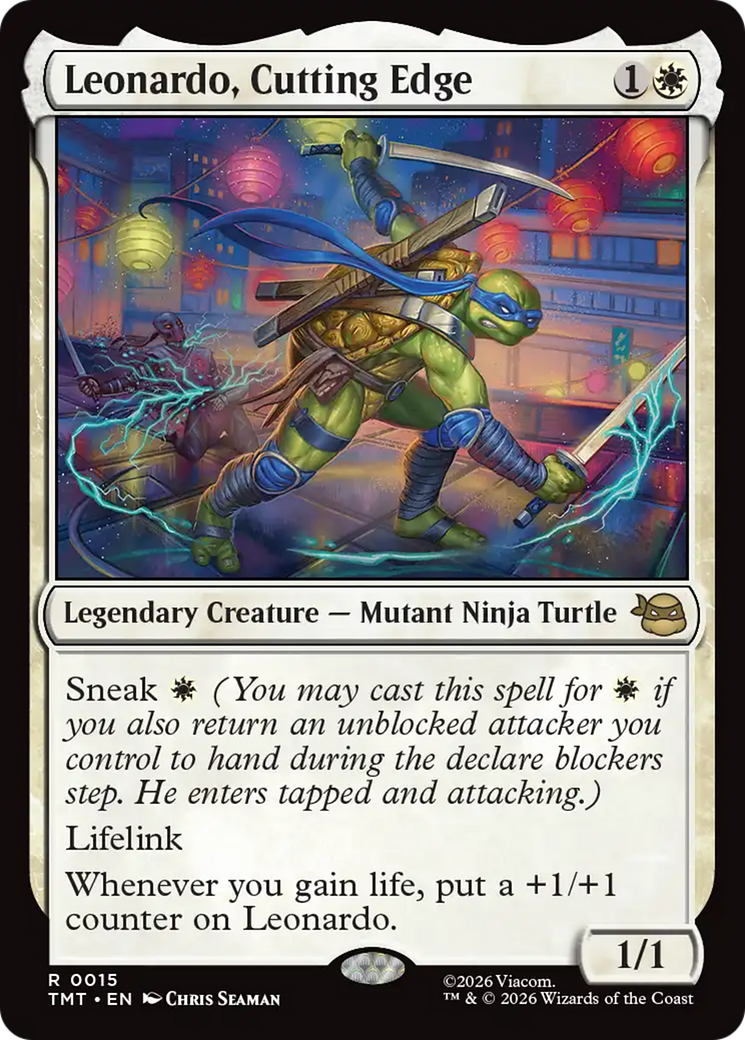 Leonardo, Cutting Edge [Teenage Mutant Ninja Turtles] | L.A. Mood Comics and Games