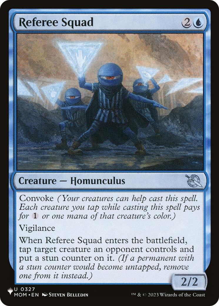 Referee Squad [The List] | L.A. Mood Comics and Games