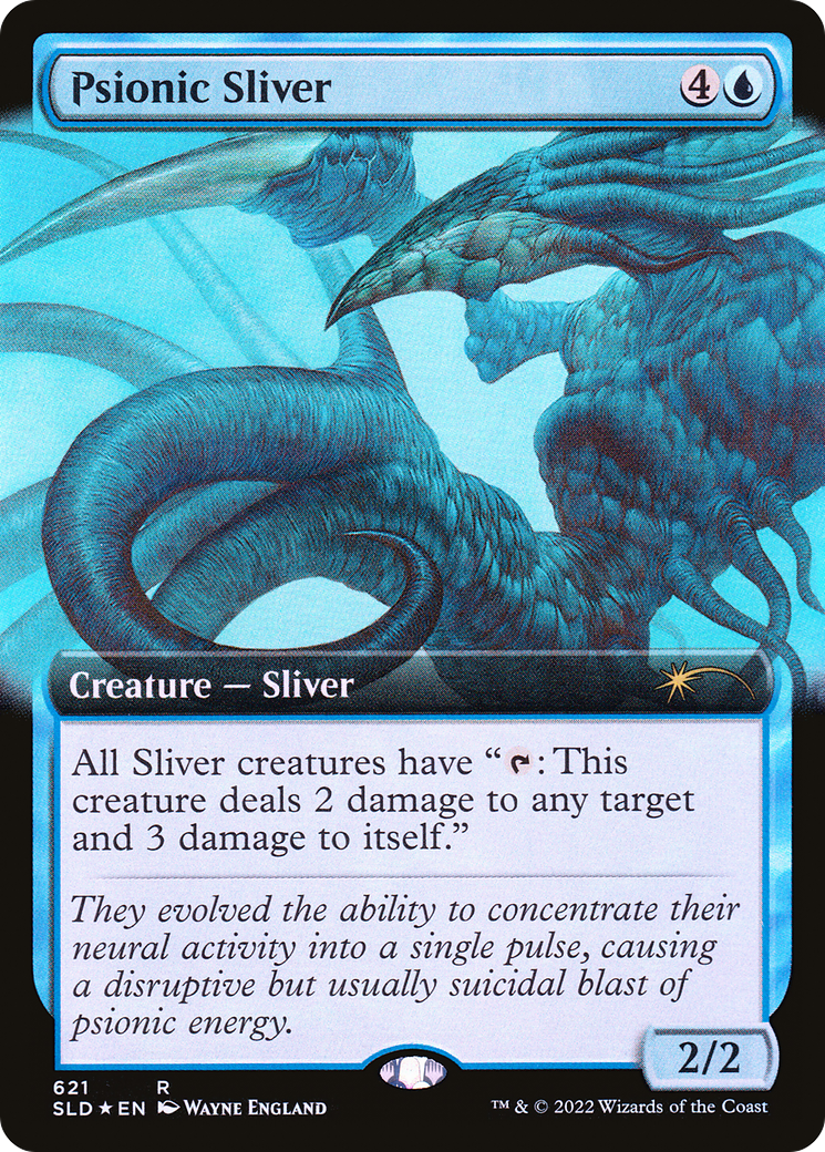 Psionic Sliver (Extended Art) [Secret Lair Drop Promos] | L.A. Mood Comics and Games