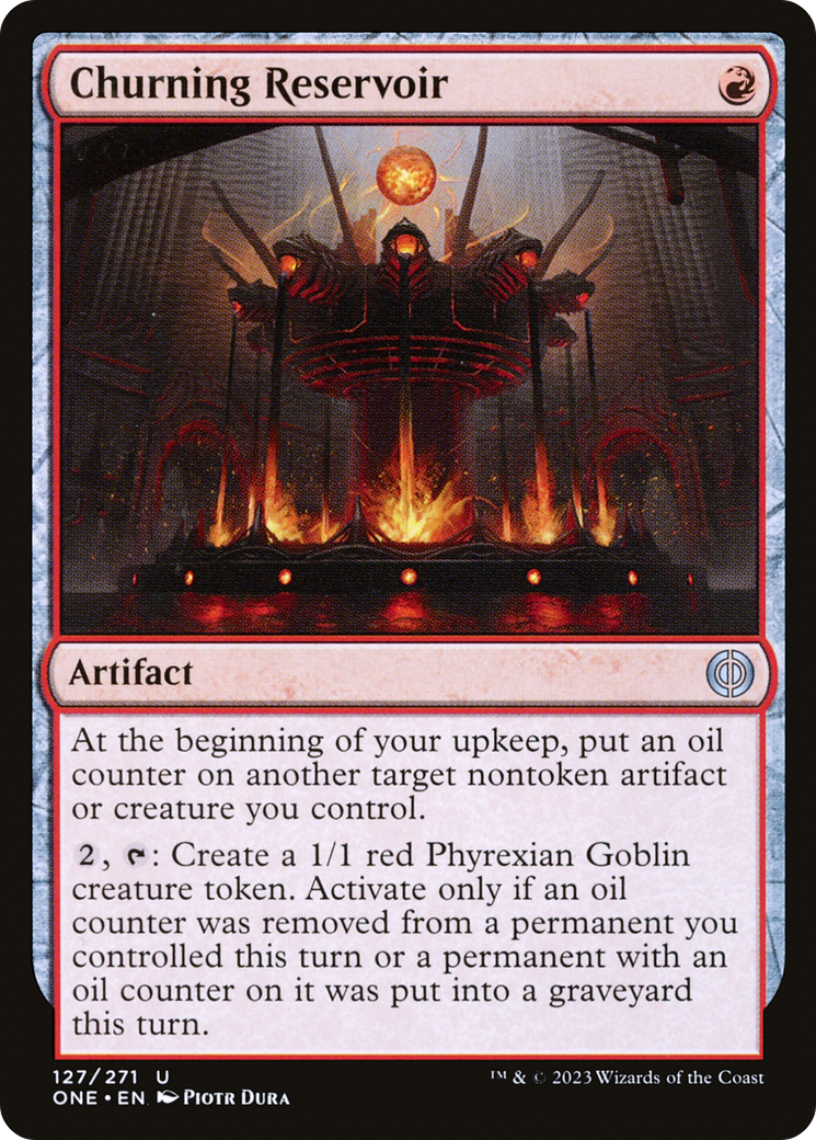 Churning Reservoir [Phyrexia: All Will Be One] | L.A. Mood Comics and Games