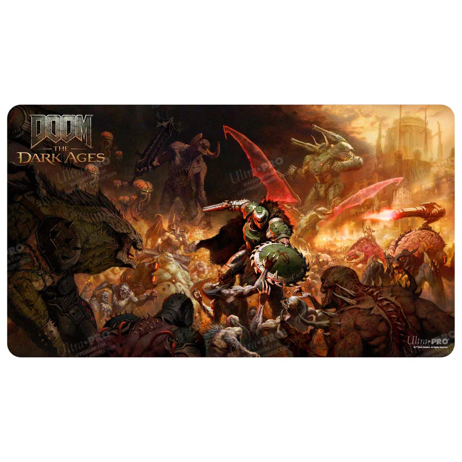 Doom Dark Ages Onslaught Playmat | L.A. Mood Comics and Games