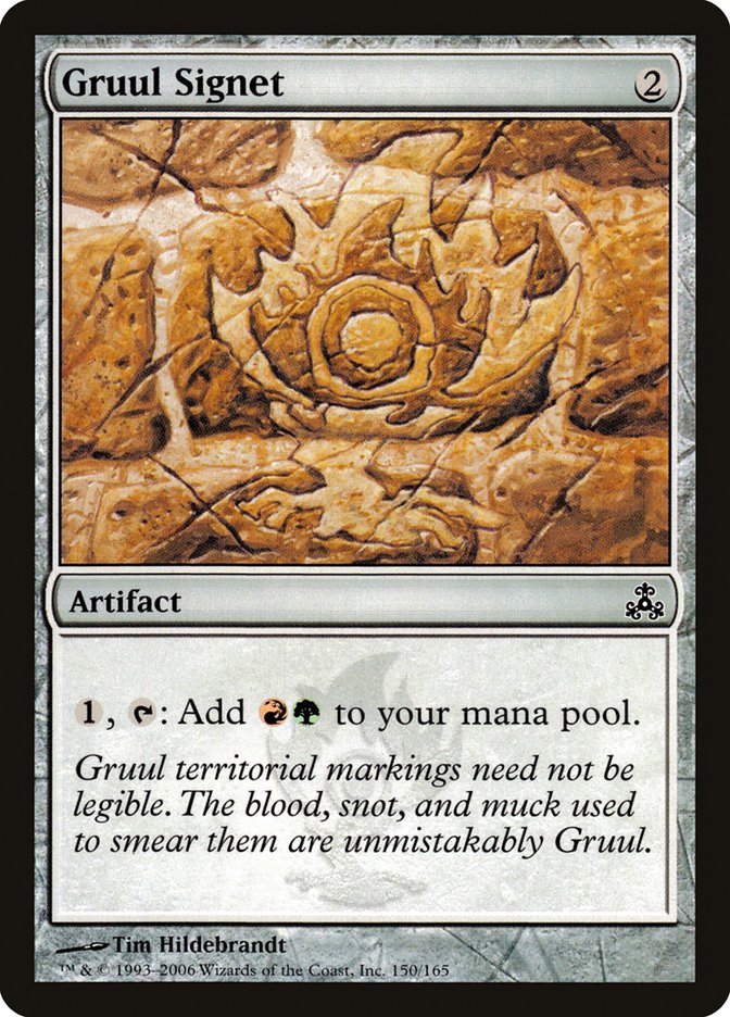 Gruul Signet [Guildpact] | L.A. Mood Comics and Games
