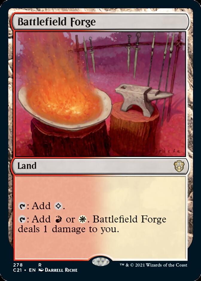 Battlefield Forge [Commander 2021] | L.A. Mood Comics and Games